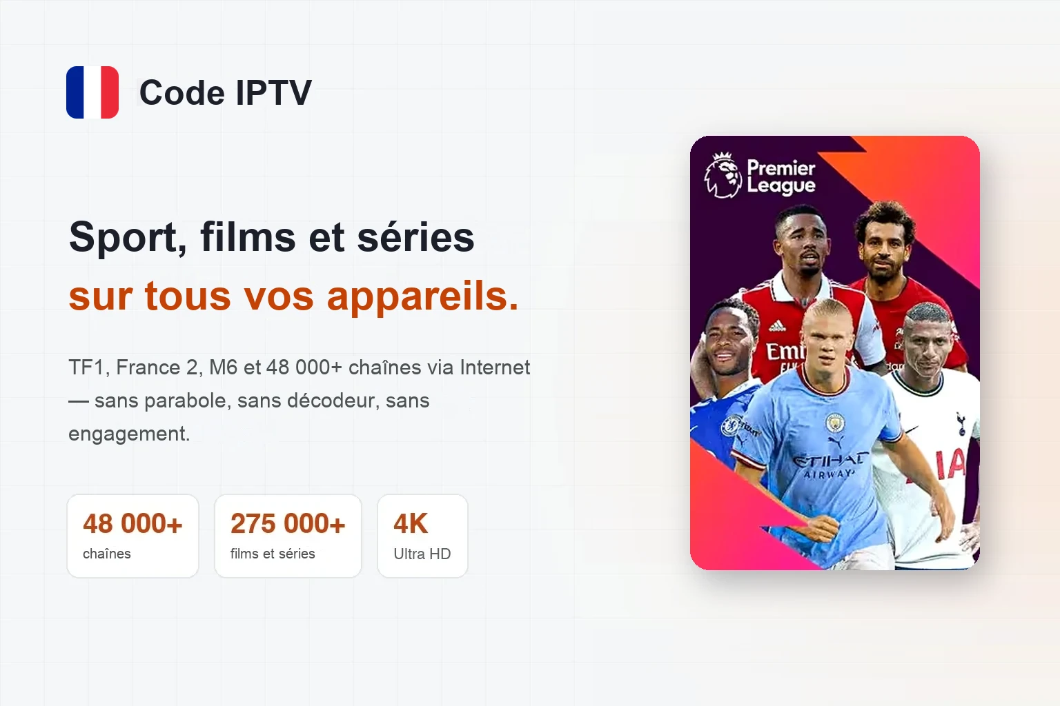 Ce qui fait de Code IPTV le choix des passionnés de sport