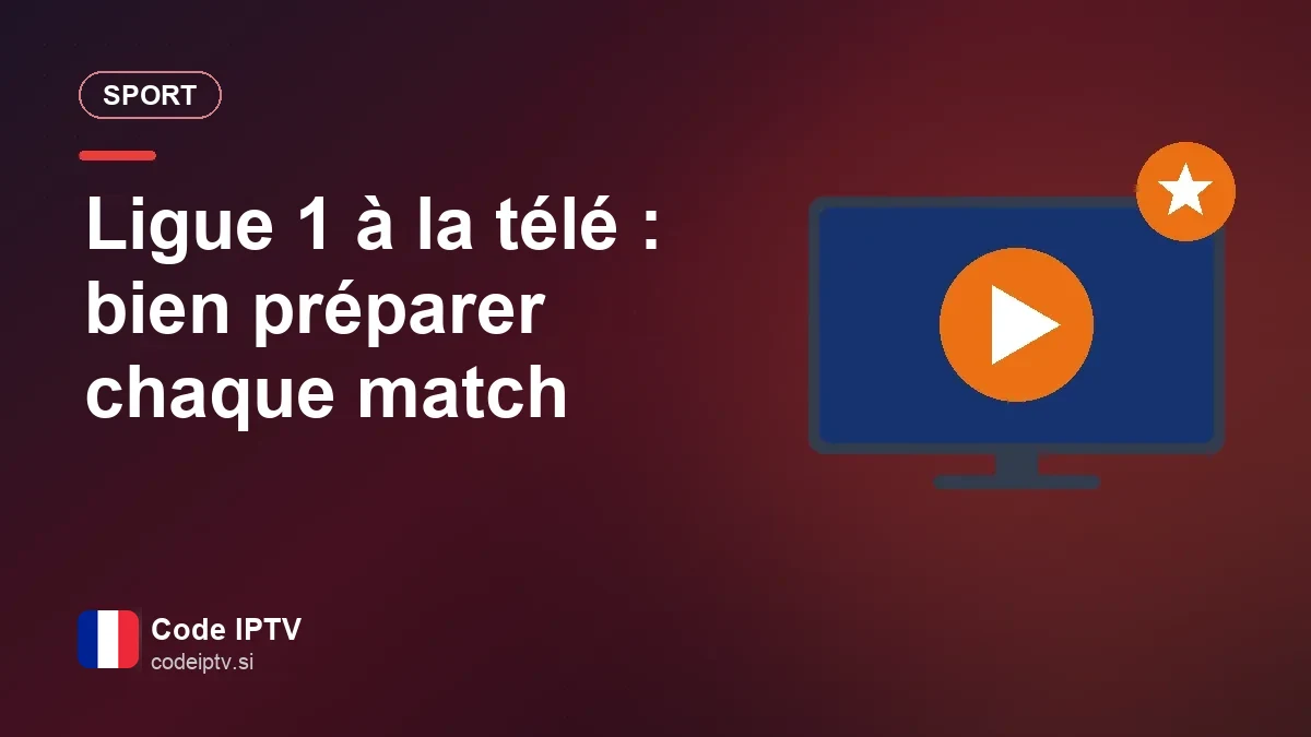 Un match de Ligue 1 à la télé, entre amis dans le salon